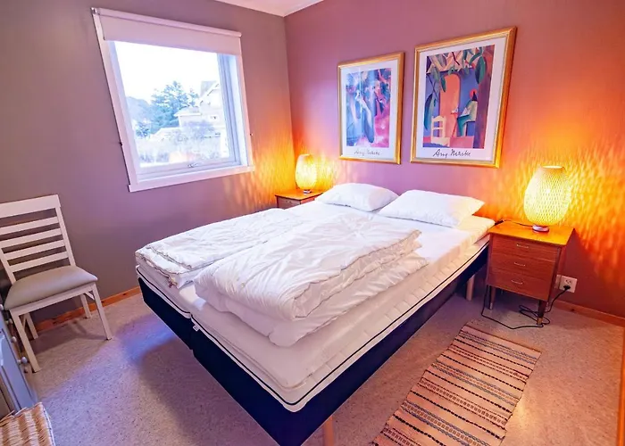 Дом отдыха Lofothuset - Koselig Hus Pa Fredvang